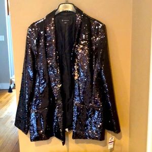 INC International Concepts Sequin Blazer. NEW!